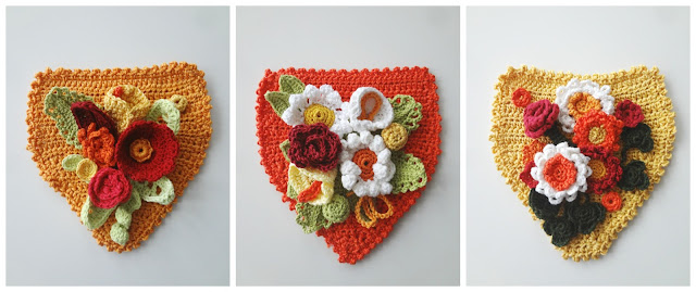 Floral Banners - crochet pattern