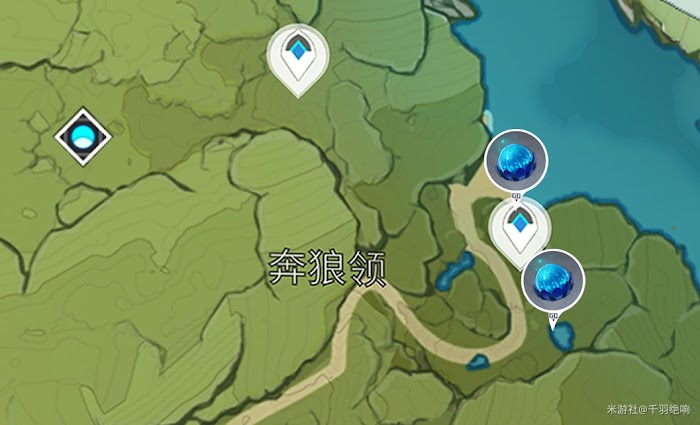 原神 (Genshin Impact) 冰霧花花朵採集地點與路線分享