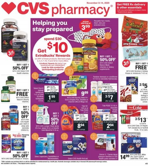 CVS Weekly Ad Preview 11/8-11/14