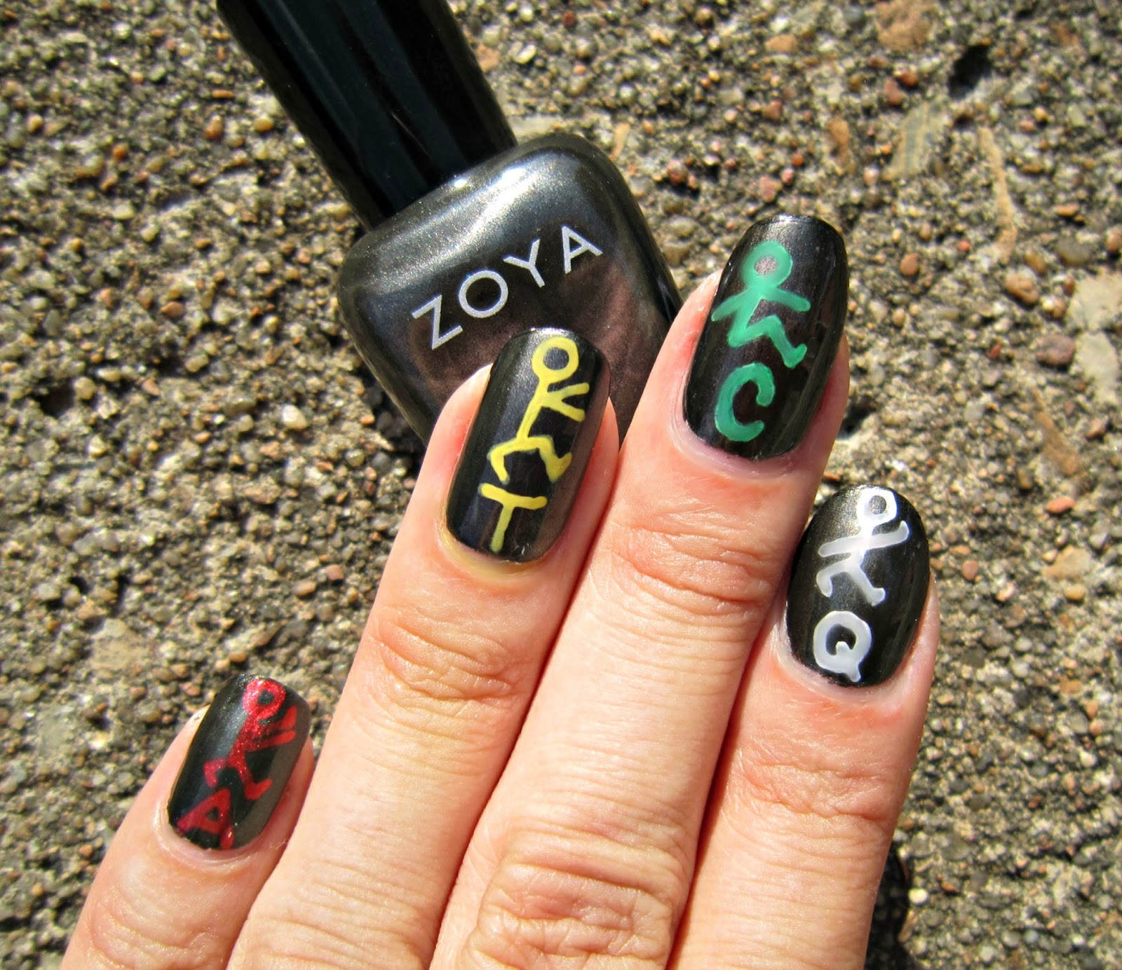 A Tribe Called Quest Nail Art!