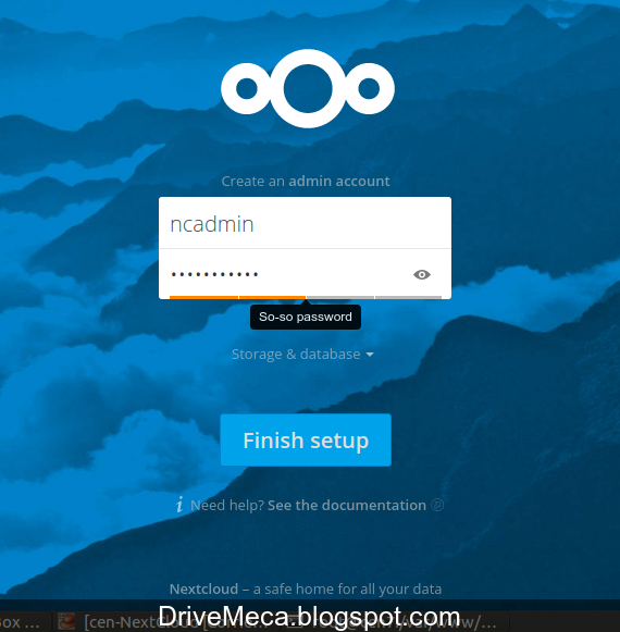 DriveMeca instalando Nextcloud en Linux Ubuntu o Linux Centos paso a paso DriveMeca instalando Nextcloud en Linux Ubuntu o Linux Centos paso a paso