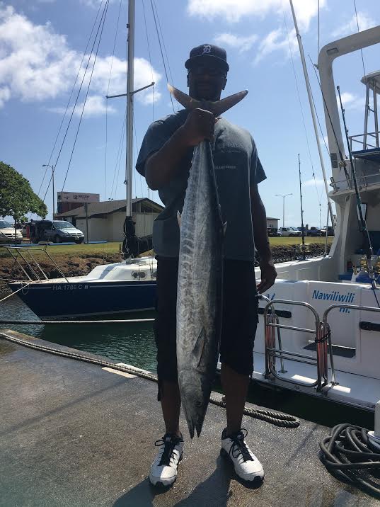 Clure Fishing Chaters Kauai Hawaii Wahoo!