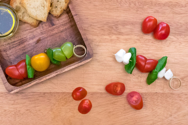 Lunchbox Dad: How to Make Heart-Shaped Caprese Salad Skewers