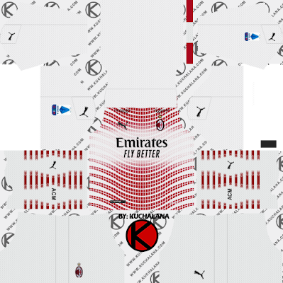 AC Milan Kits 2020/21 -  DLS2019 Kits