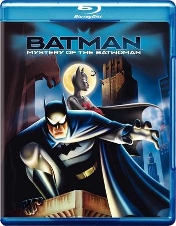Poster Of Batman Mystery of the Batwoman 2003 English 300MB BRRip 480p Free Download Watch Online