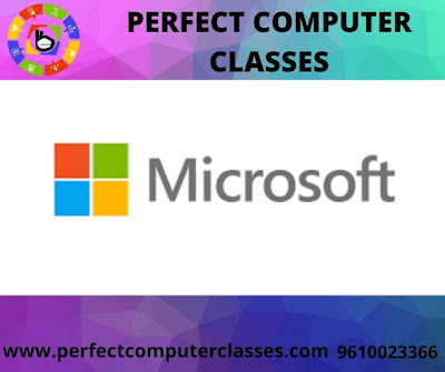 Microsoft course | Perfect computer classes