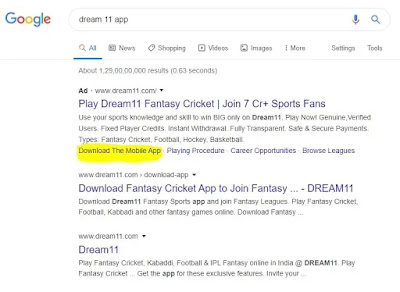 Dream11 apk latest version download for android tv