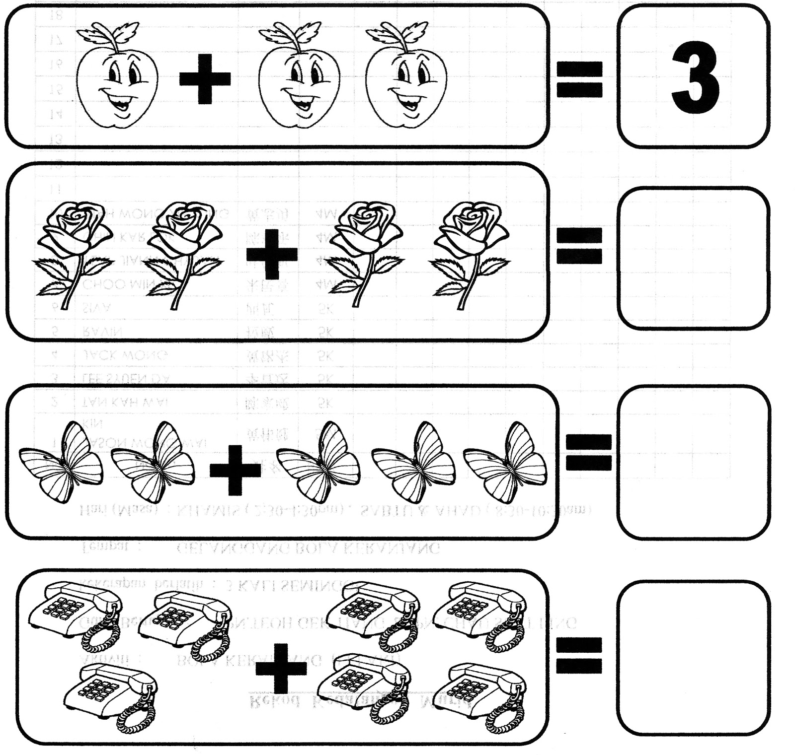 Latihan Matematik Prasekolah 6 Tahun - J-Net USA