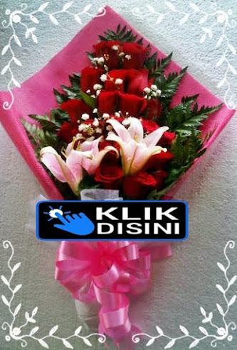 bunga hand bouquet mawar