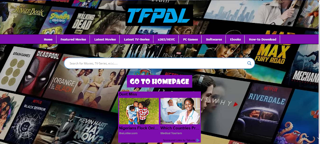 tfpdl Top Websites To Download Free Movies And TV Series For PC And Mobile Phones