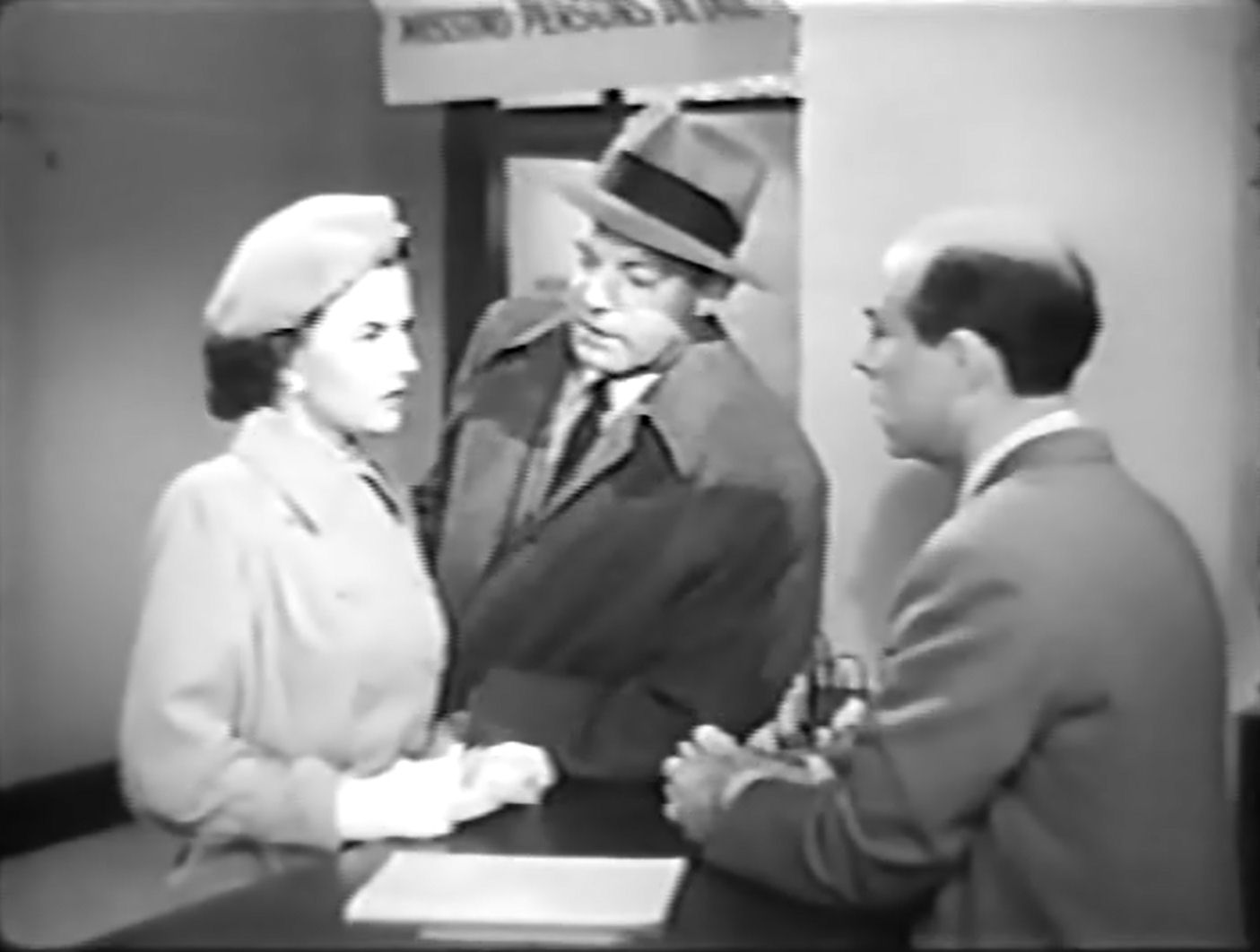 Noirsville the film noir Abandoned (1949) Black Market