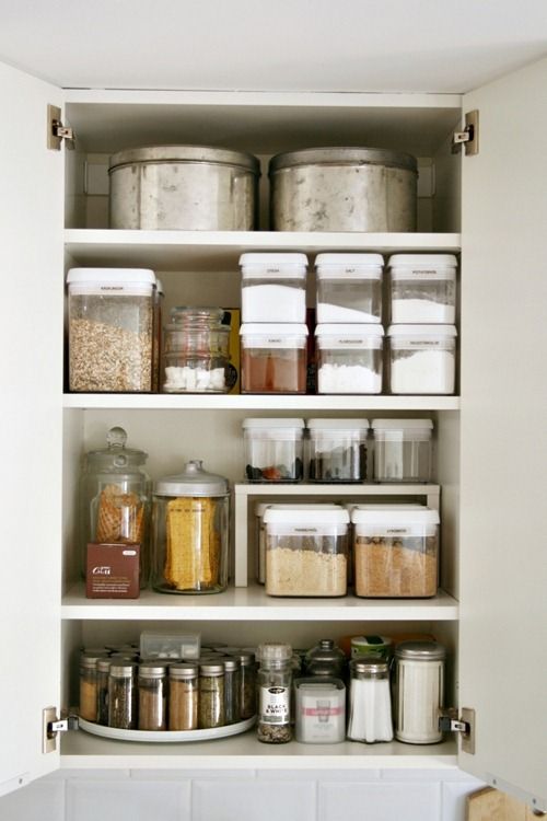 25 gabinetes de cocina increíblemente organizados
