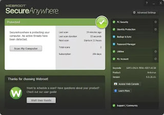 Webroot SecureAnywhere Antivirus 2021 Free Download