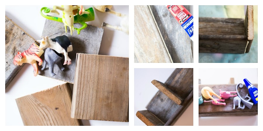 Estantería con compartimentos diy