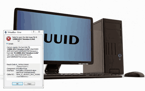 Cara Mengganti UUID di Virtual Box Untuk VHD UNBK