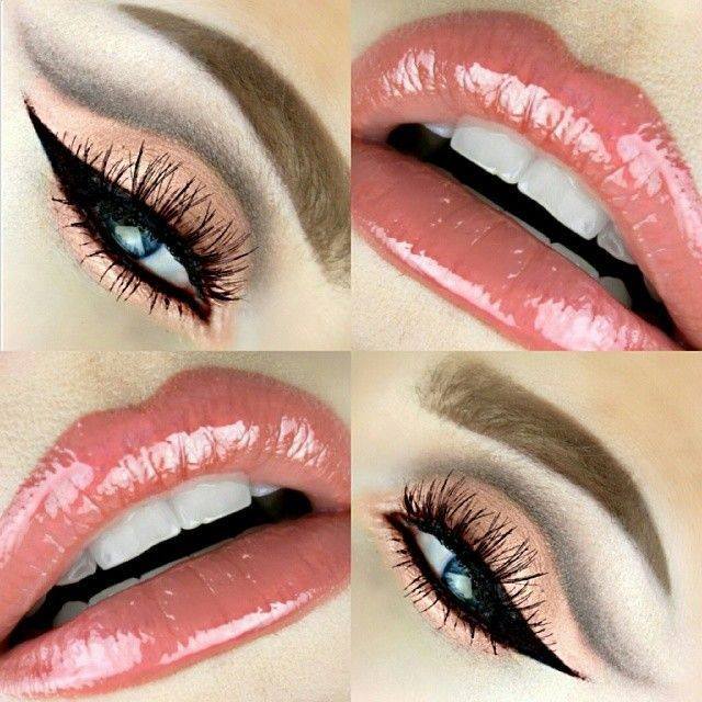 25 Gorgeous Eye And Lip Makeup Ideas