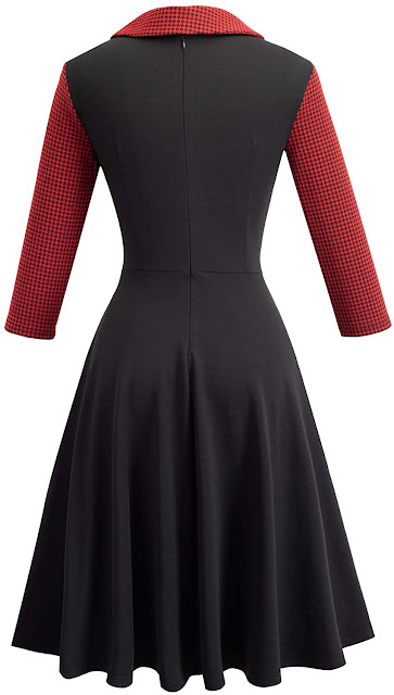 Vestidos De Lunares Mujer Con Estilo Retro De Los Au00f1os 80