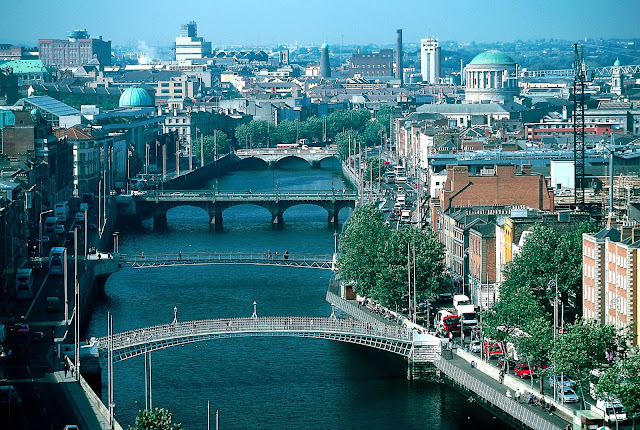 De turismo por Dublin en Irlanda