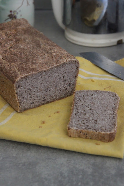 Cuillère et saladier : Pain de sarrasin fermenté (sans gluten - IG bas)