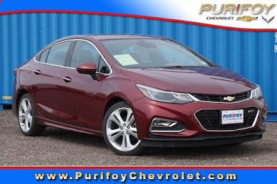 NEW 2016 Chevy Cruze For Sale at Purifoy Chevrolet