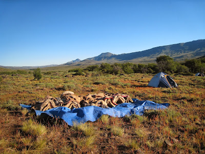 In the Andes mountains