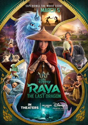 Raya And The Last Dragon 2021 BRRip 480p Dual Audio 300Mb