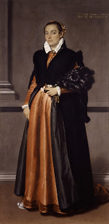 Giovan Battista Moroni, Ritratto di Pace Rivola Spini. Fondazione Accademia Carrara, Bergamo