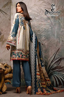 Majesty Firdous 2 The luxury Lawn pakistani Suits