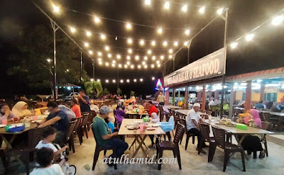 Dinner di Dhiya Ikan Bakar & Seafood Kuala Perlis