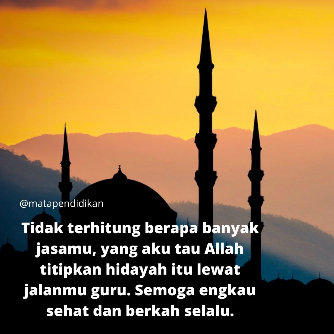 Kata Kata Untuk Guru Ngaji Tercinta