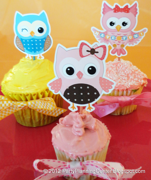 Free Printable Party Invitations Free Owl Cupcake Toppers Template free-printable-party-invitations-free-owl-cupcake-toppers-template