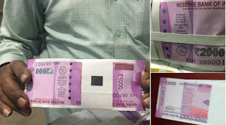 New 500 And 2,000 Rupee Notes India Indian currency 5