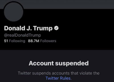 Twitter permanently suspends Donald Trump's account