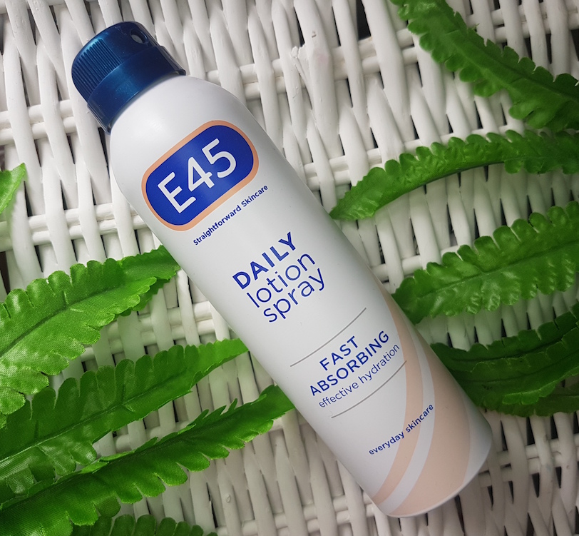 Beautifinous. E45 Daily Lotion Spray review