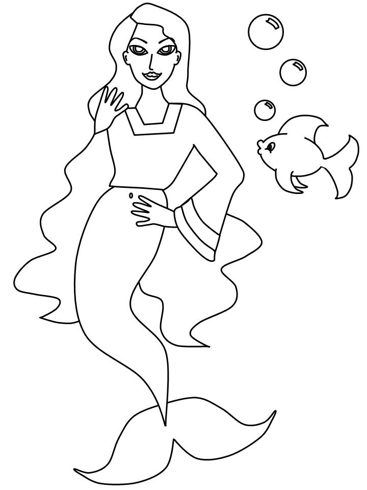 H2O Mermaid Coloring Pages Coloring Pages