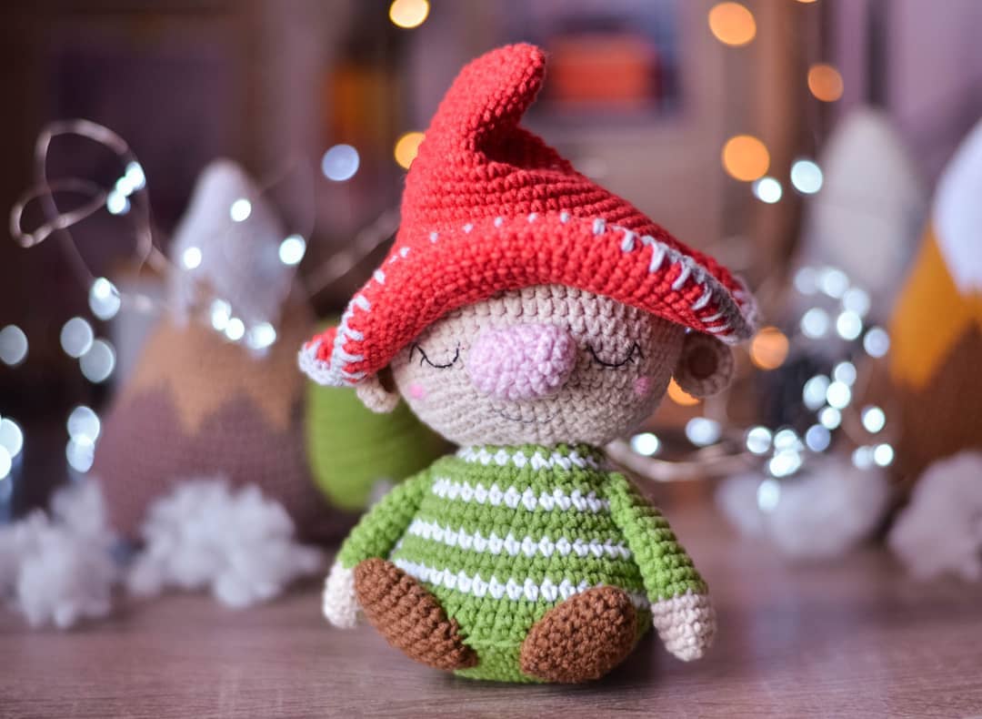 Crochet gnome free pattern