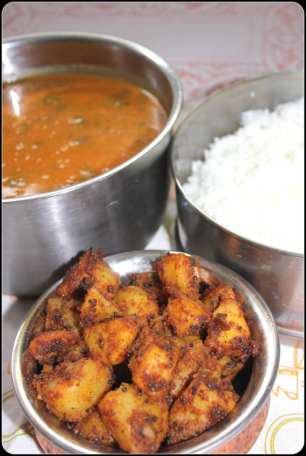 Lakshmi's Kitchen: Potato Roast in South Indian Style