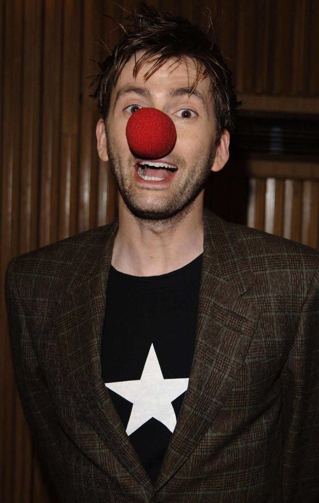 UK David Tennant Hosts Red Nose Day Live On BBC One Tonight
