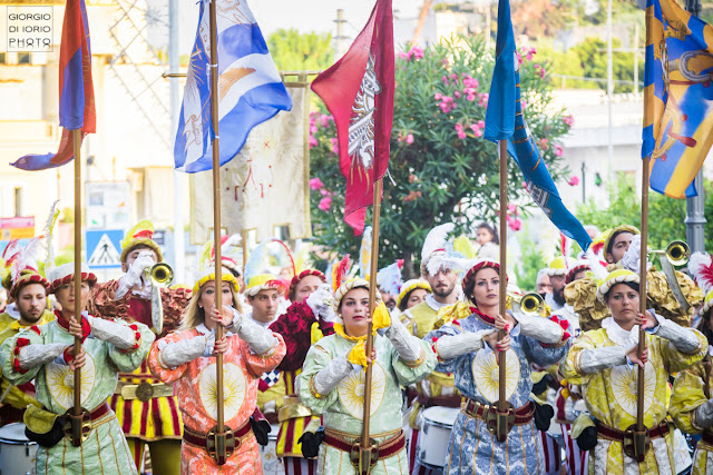 Corteo storico di Sant' Alessandro 2019, Sfilata di Sant' Alessandro 2019, Isola d'Ischia, Foto Ischia, Antiche tradizioni dell' Isola d' Ischia, Ritratto, Castello Aragonese Ischia, Sbandieratori, Mamuthones, 