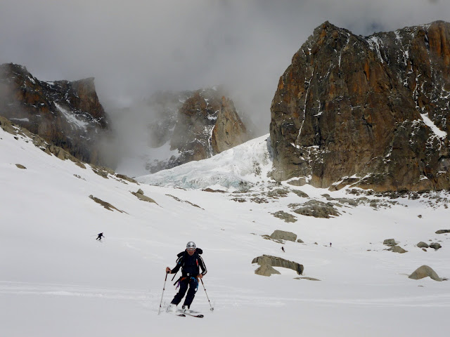 Esqui de montaña Alpes:Grands Montets-Aguille de Argentiere