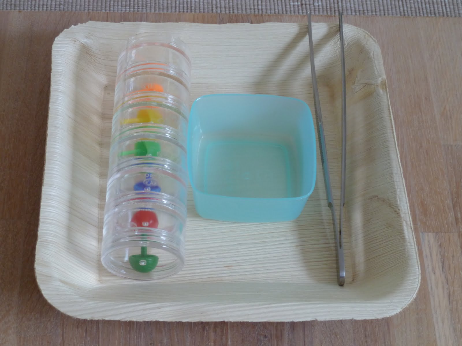 Family FECS: Montessori Activity: Storage Containers with Screw-On Lids