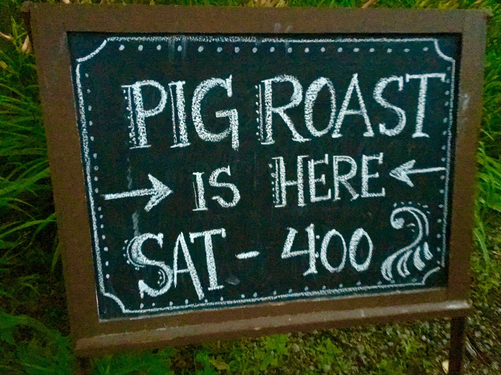 Denburn Woods Pig Roast 2017 Today at 4 PM