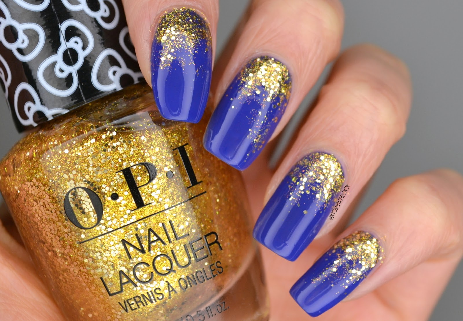 OPI - Hello Kitty Collection - Creme & Glitter Nail Polish - Red Blue  Yellow