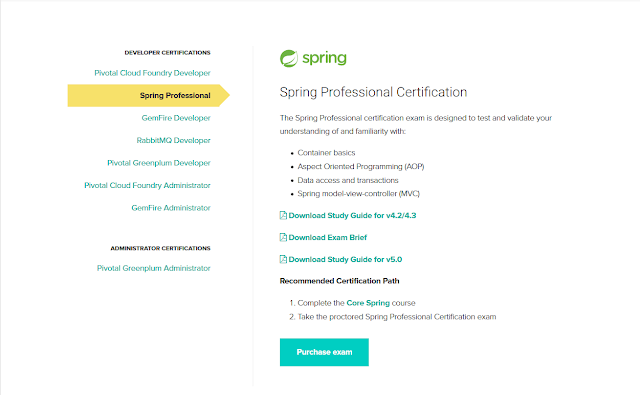 How to Purchase Spring Certification Voucher online