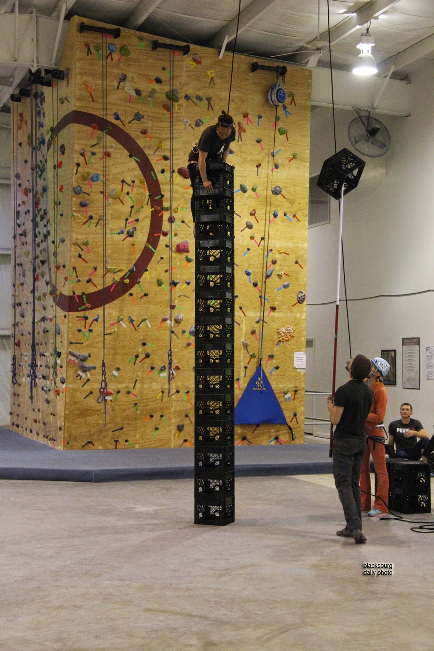 Blacksburgdailyphoto How Climbers train?