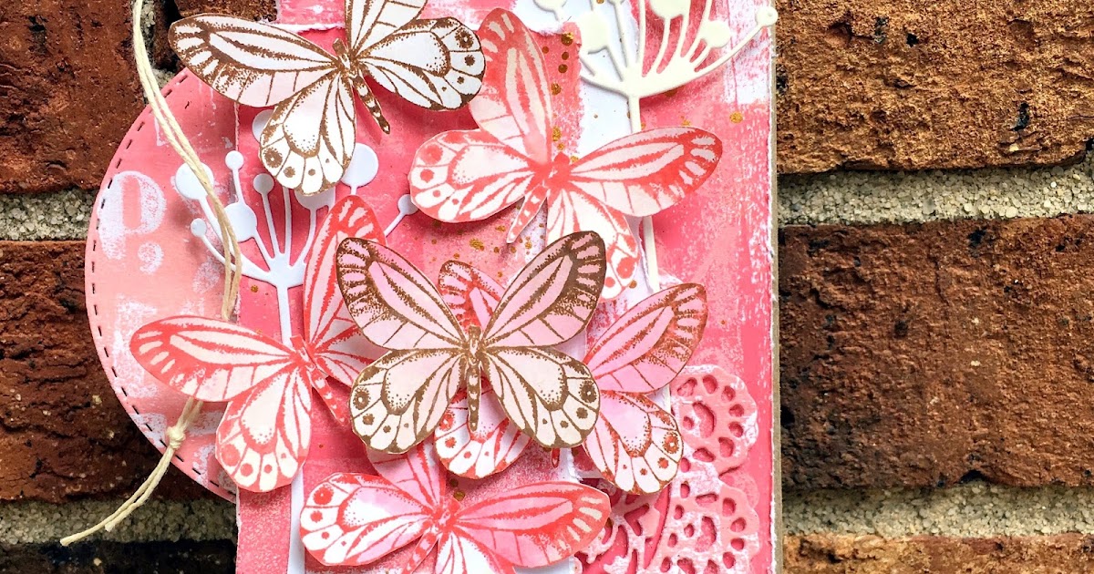 IndigoBlu Blog DIY Designer Paper with Acrylic Paint