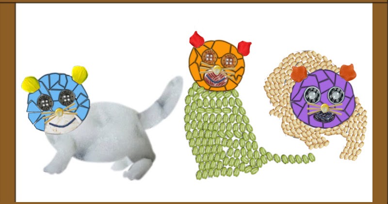 660 Gambar Kolase Kucing Dari Kertas Hd Kumpulan Gambar Kolase