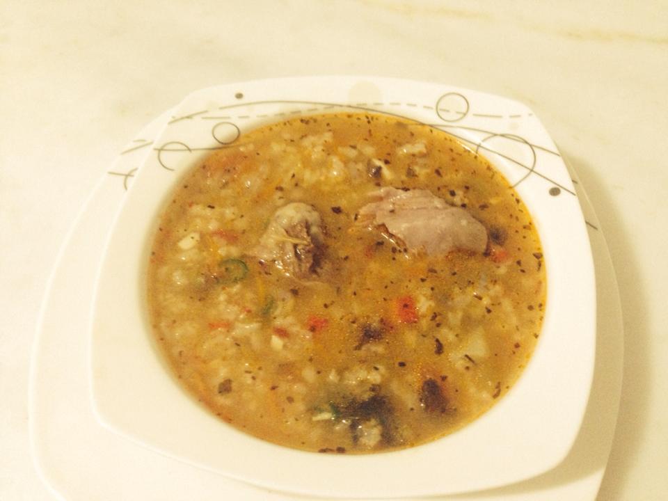 Uygur Yemekleri Şorpagurunç (Etli Pirinç Çorbası)