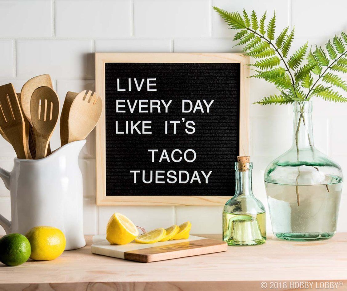 Hobby Lobby Letter Board Thankyou Letter