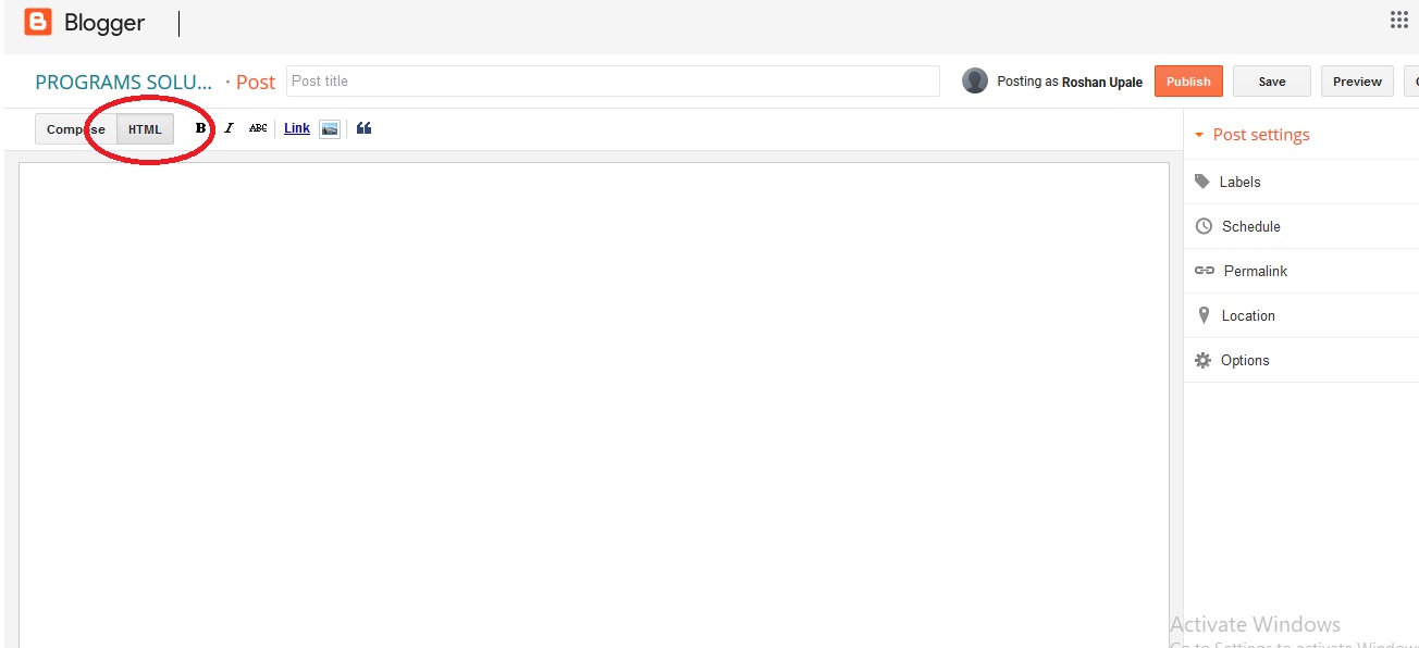 How to add or embed music on Blogger with play button. Programs Solution